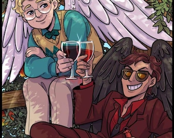 Good Omens print