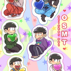 Osmt sticker set