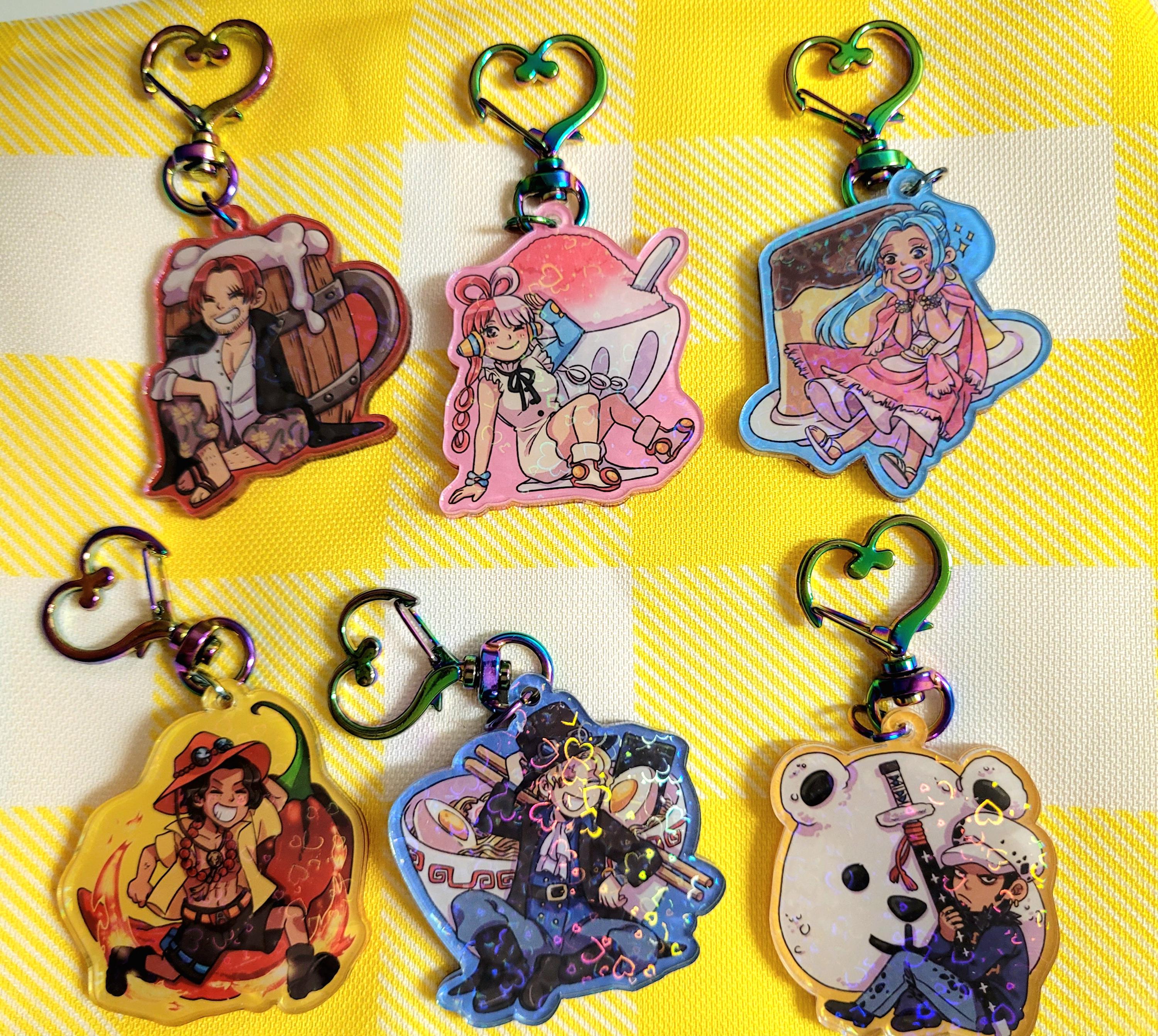 Ally Menu Keychains, 2 Inch Acrylic Keychain, Heart Clasp - Etsy