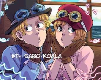 Estampado Sabo y Koala