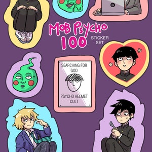 Mob sticker set