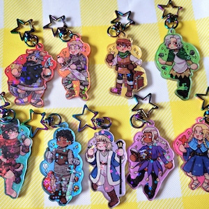 Dungeon Food keychains