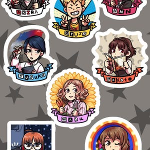 P5 sticker sets