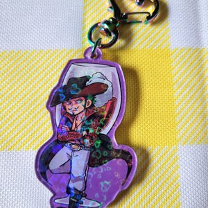 Villians Menu Keychains, 2 Inch Acrylic Charms With Heart Clasp and ...