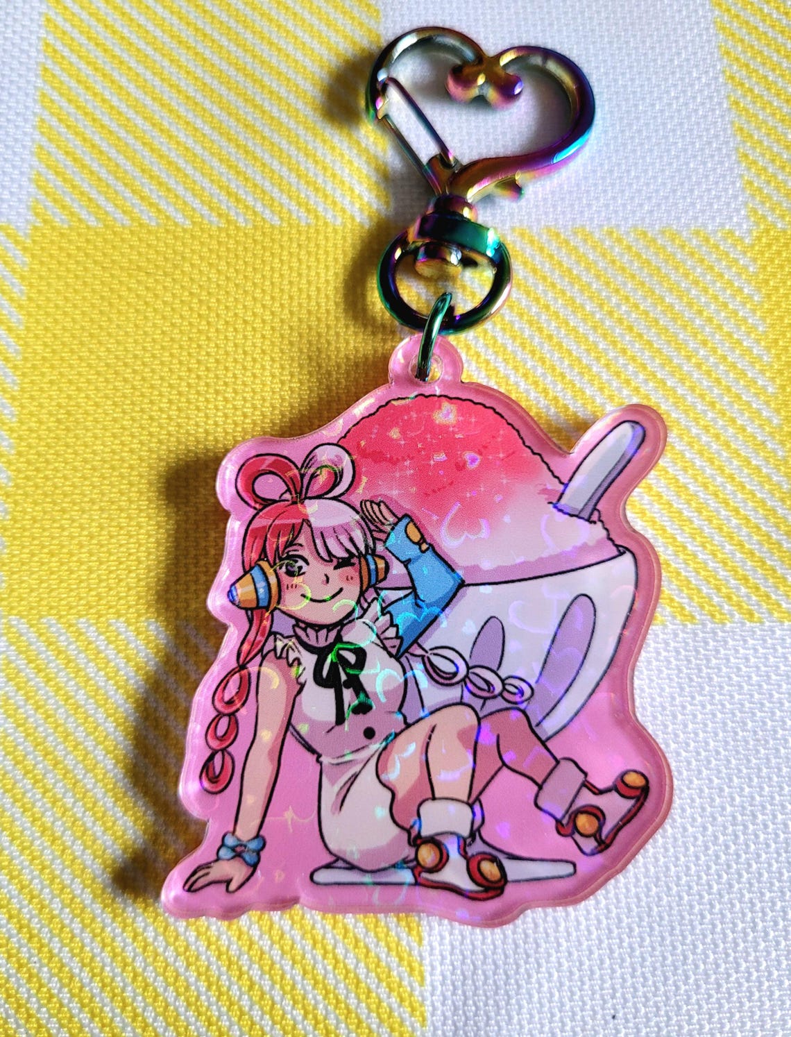 Ally Menu Keychains, 2 Inch Acrylic Keychain, Heart Clasp - Etsy