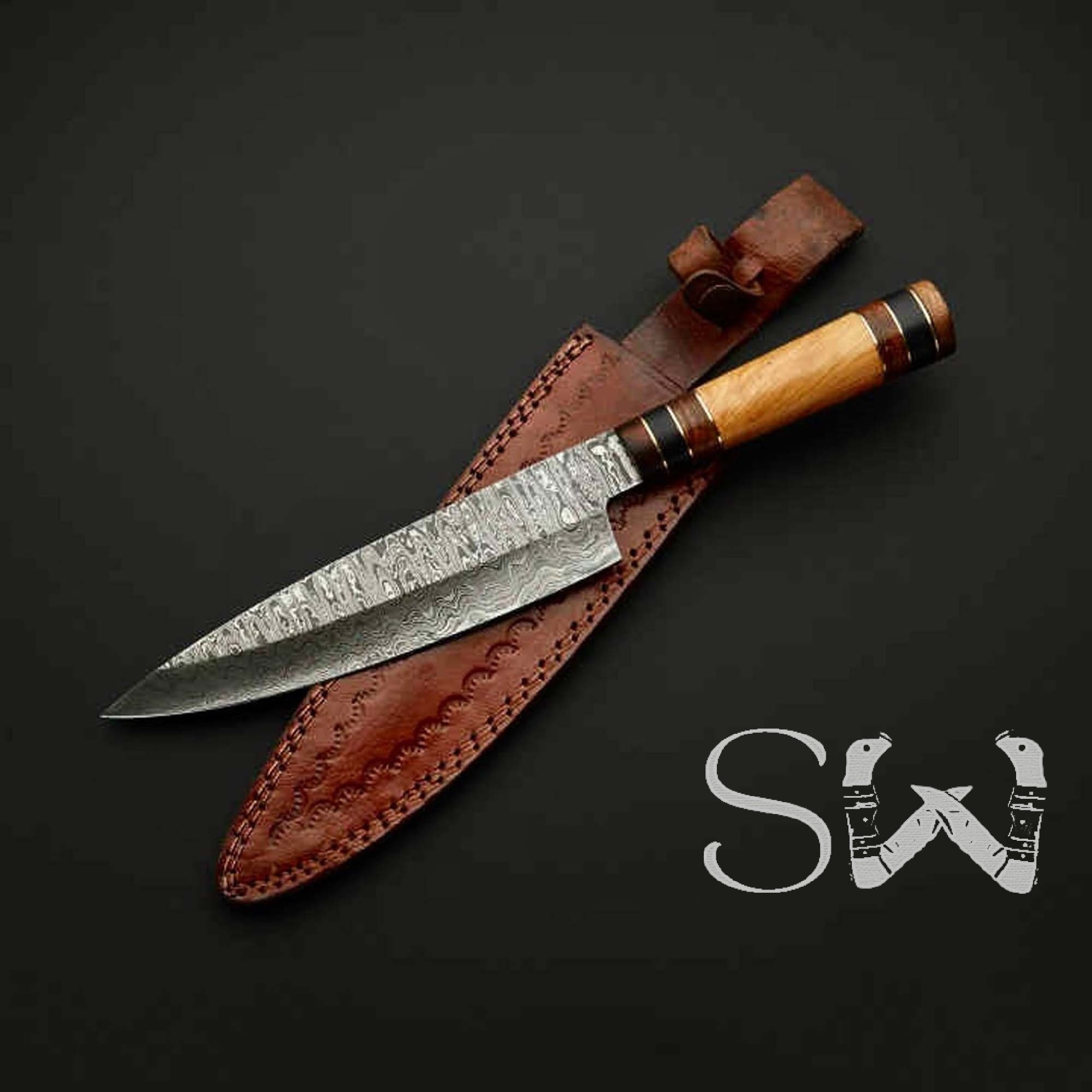 Leather Saya Nakiri [knife sheath] - 180mm (7.1) – SharpEdge