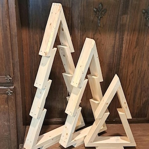 Wood Christmas Trees (2x4)