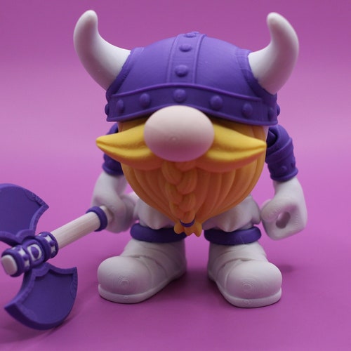 Skol !! Nain et hache vikings - Flexi Factory