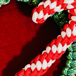 Paracord Candy Cane