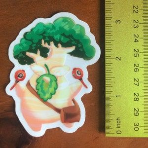 Clear Sticker: Korok Hestu Fanart Sticker | Legend of Zelda Tears of the Kingdom/ Breath of the Wild