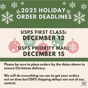 a flyer for a holiday sale with a green and white background