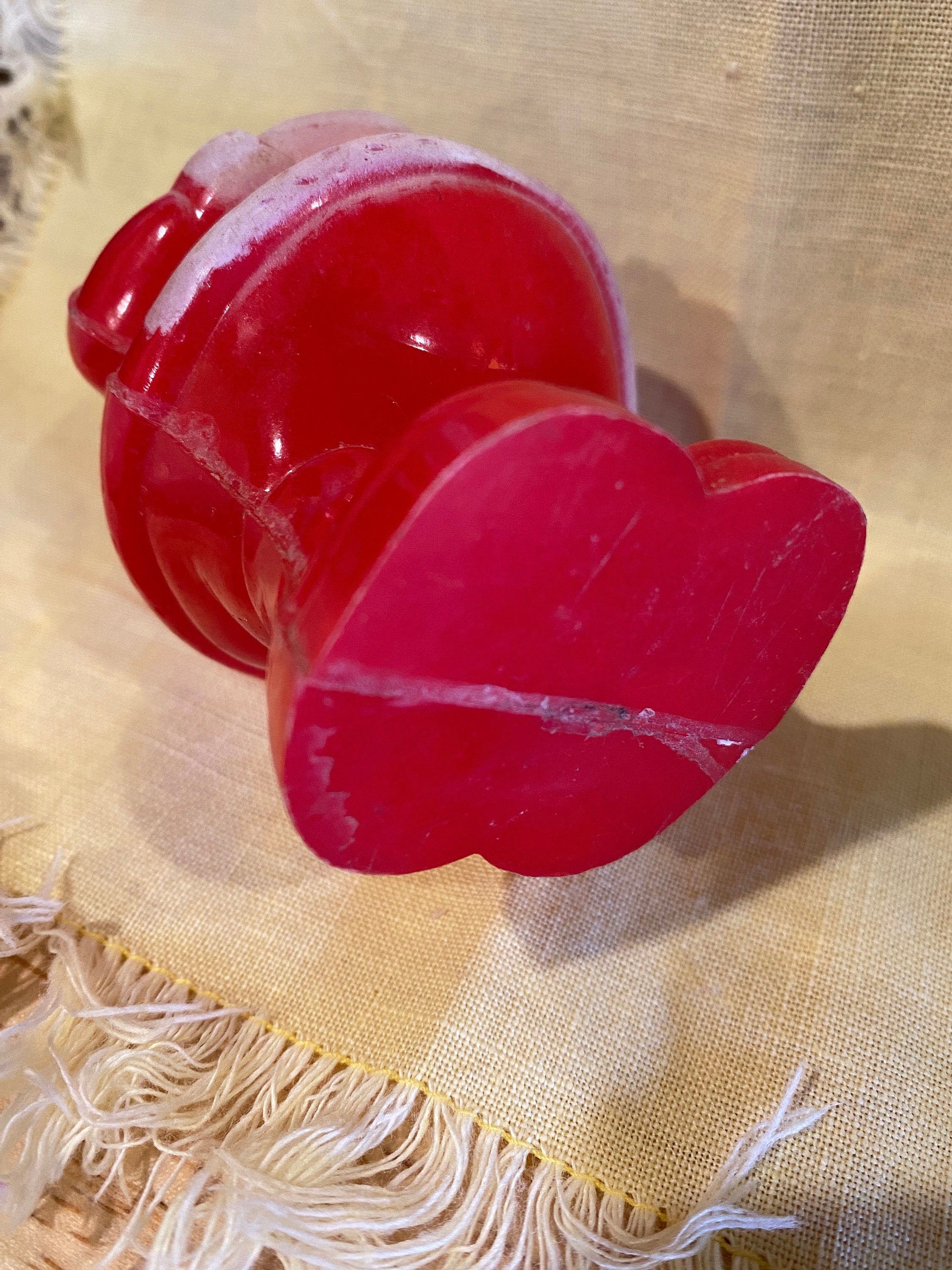 1960s Vintage Christmas Rattle Toy Santa Claus - Etsy