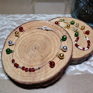 Custom Jingle Bell Morse Code Bracelet