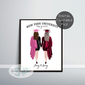 College-Abschluss-Geschenk für sie, High-School-Abschluss-Geschenk für sie, Abschluss-Geschenk für sie, Abschluss-Karte, Abschluss-Ankündigung