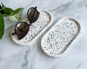 TERRAZZO TRINKET TRAY