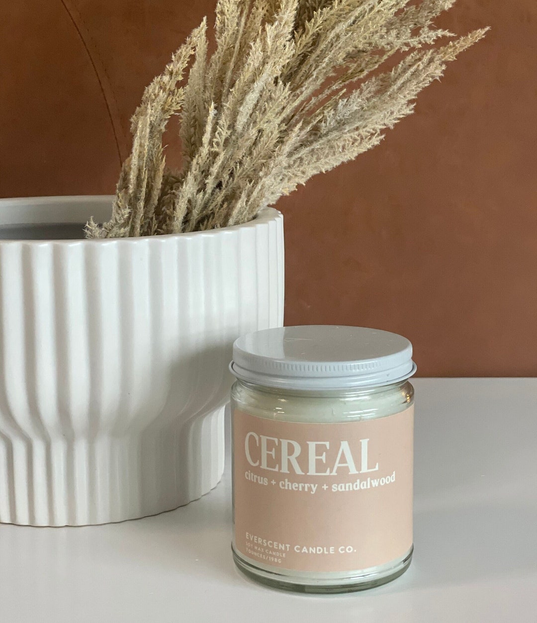 CEREAL Soy Candle/non Toxic Candle/holiday Candle/cereal Milk Candle