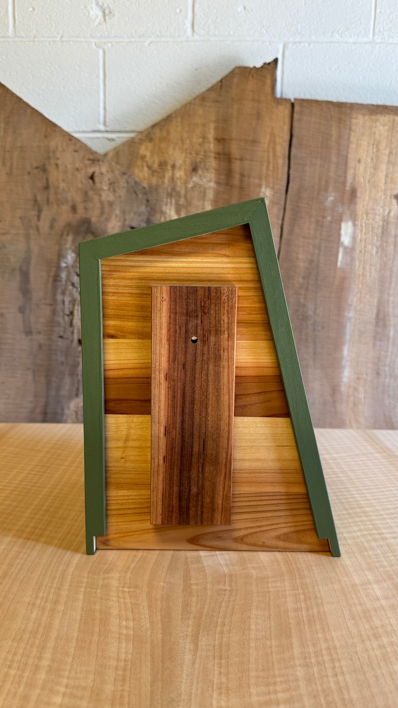 Modern Birdhouse, Easy Clean Birdhouse, Cedar Birdhouse, Pine Birdhouse