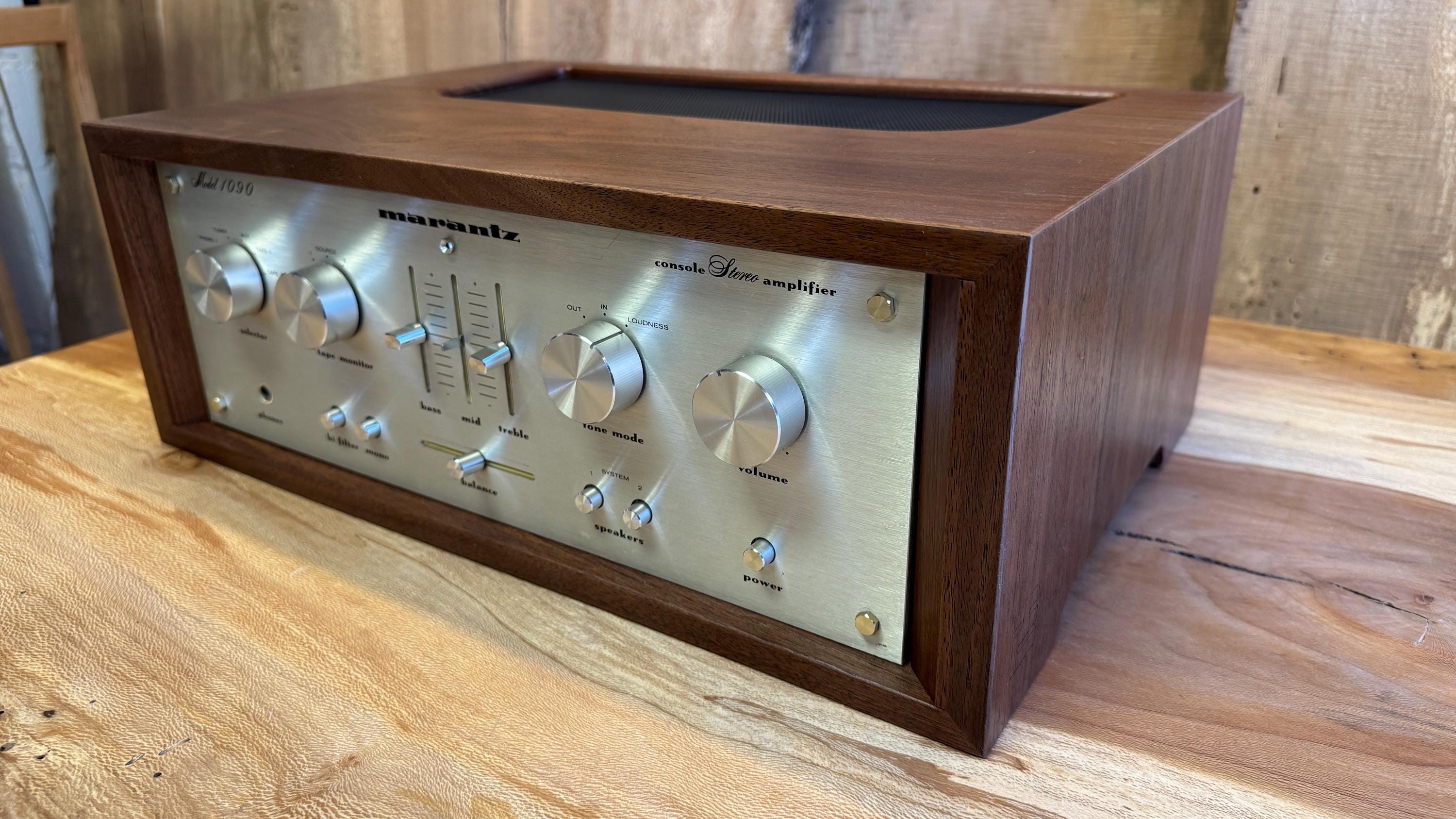 Marantz WC-77 Solid Walnut Custom Cabinet (pre-order) 1090, 1152DC
