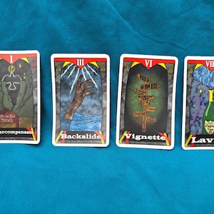Clancy Inspired Tarot Stickers / TOP / Clancy album inspired / music inspired tarot