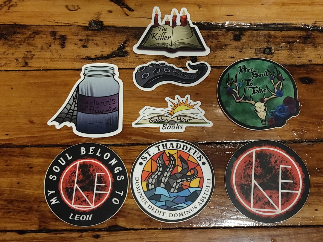 Her Soul to Take by Harley Laroux STICKER BUNDLE / Dark - Etsy