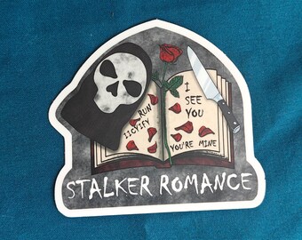 Dark Spicy Romance Kindle Sticker - Stalker Romance / Dark Romance / Spicy Romance / Romance Trope