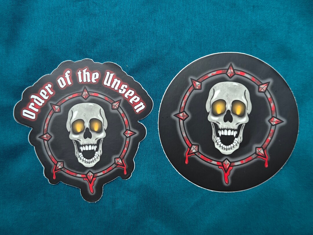 Unseen Skull Sticker / Molly Doyle / Bloodshed / Scream for Us / Melt for Us / Dark Romance
