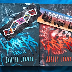 Dark Romance Bookmarks - Her Soul To Take & Losers by Harley Laroux inspired - Bookish / Booktok / Spicy Romance / Paranormal Romance