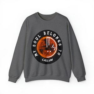 Her Soul To Take by Harley Laroux - My Soul Belongs to Callum - Unisex Heavy Blend™ Crewneck Sweatshirt