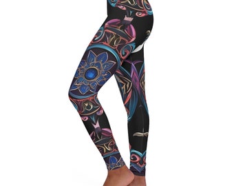 Women's Spandex Leggings Wiccan Inspired Leggings