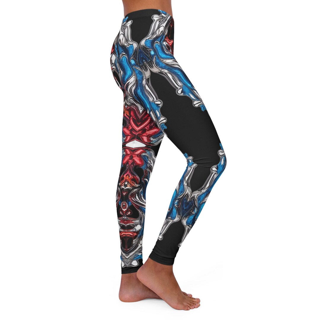 Abstract Graffiti Hiphop Lip Women's Leggings