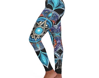 Women's Spandex Leggings Wiccan Inspired Leggings