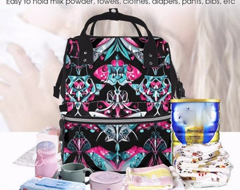 Multifunctional Mommy Backpack Diaper Bag Backpack