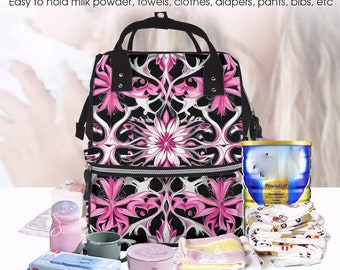 Multifunctional Mommy Backpack Diaper Bag Backpack