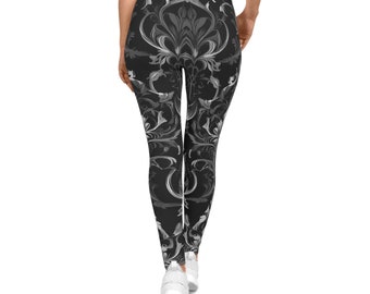 Women's Casual Leggings Dark Gothic Fantasy Design Leggings