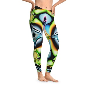 Psychedelic Clothing, Psychedelic Leggings, Trippy Leggings, Psychedelic  Clothes, Psy Trance Goa, Futuristic Clothing, Festival Clothing 