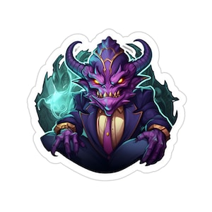 Monster Boss lol Inspired game league of legends Kiss-Cut Stickers