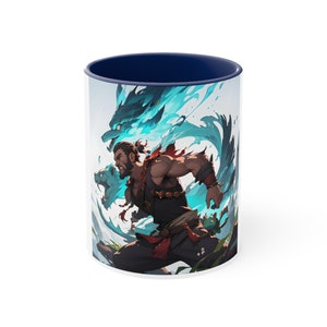 League of Legends Inspired Coffee Mug: Champion-Themed Accent Mug, 11oz