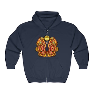 Udyr LoL Inspired Zip Hoodie: Gaming Fashion Apparel