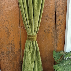 Indian Cotton Velvet Curtain: Black Bird Print, Boho Style