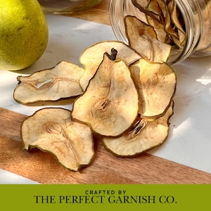 The Perfect Garnish Co. Dehydrated Pear - Natural Fruit