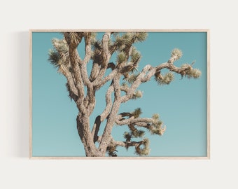 Joshua Tree Detail Print, Southwestern Decor, California Desert, Joshua Tree Art, Desert Printable, Boho Decor, DIY Wall Art, Desert Sky