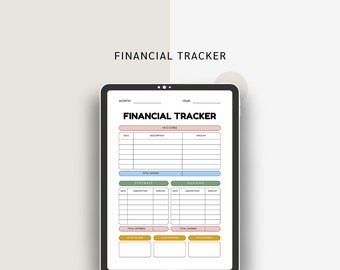 Financial Planner| Printable Budget Planner| Finance