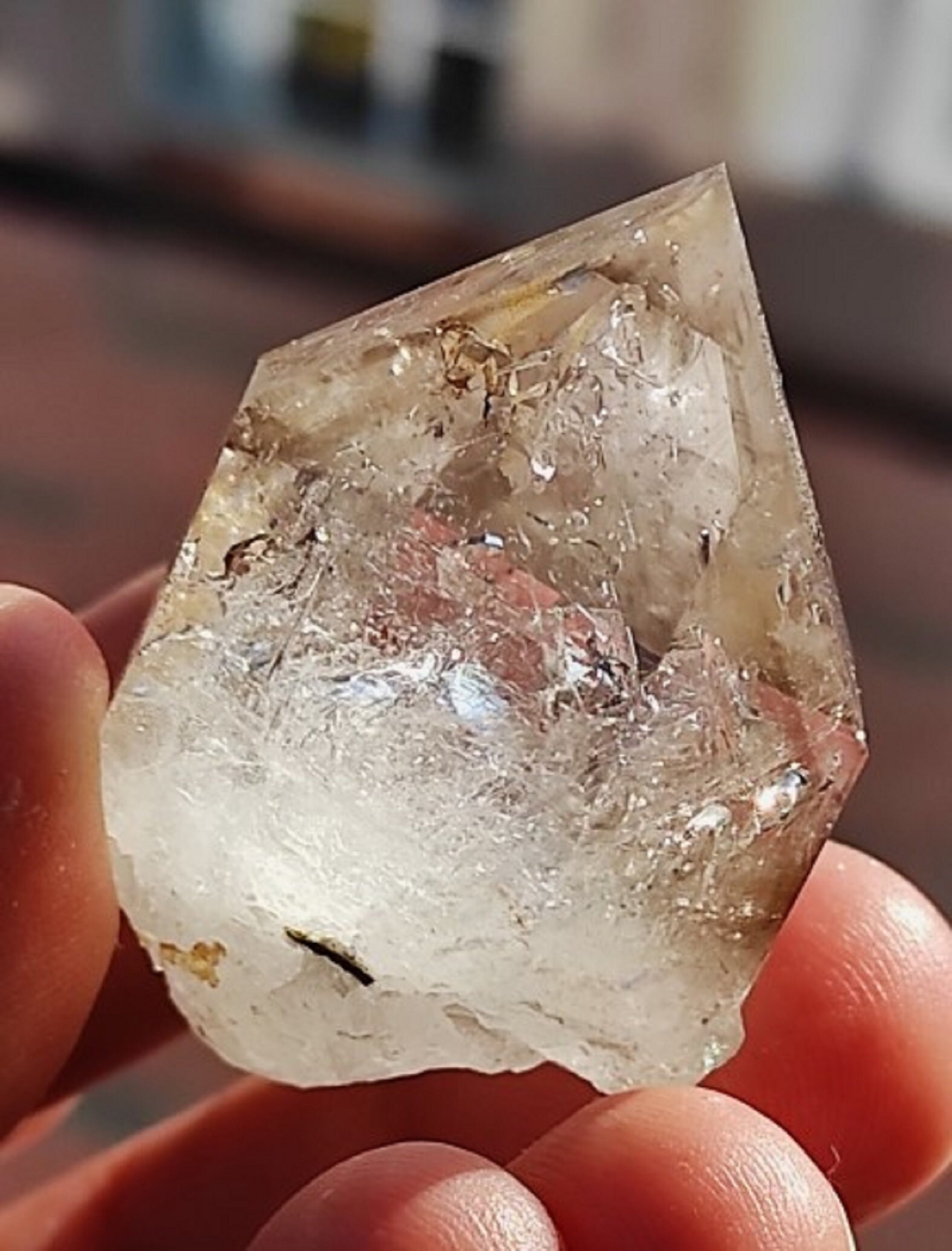 エロンゴ水晶：ナミビア産の単一岩石水晶（50x32x24mm） - Etsy 日本