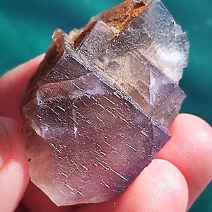 Amazing cubic crystals of purple Fluorite from Pakistan!
