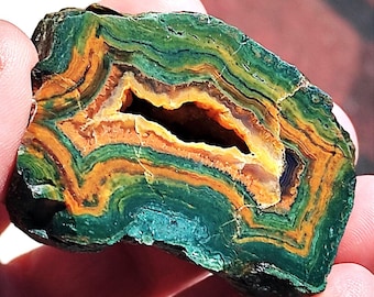 Polished Orpheus Agate Cut - Vishegrad Bulgaria - 78gr