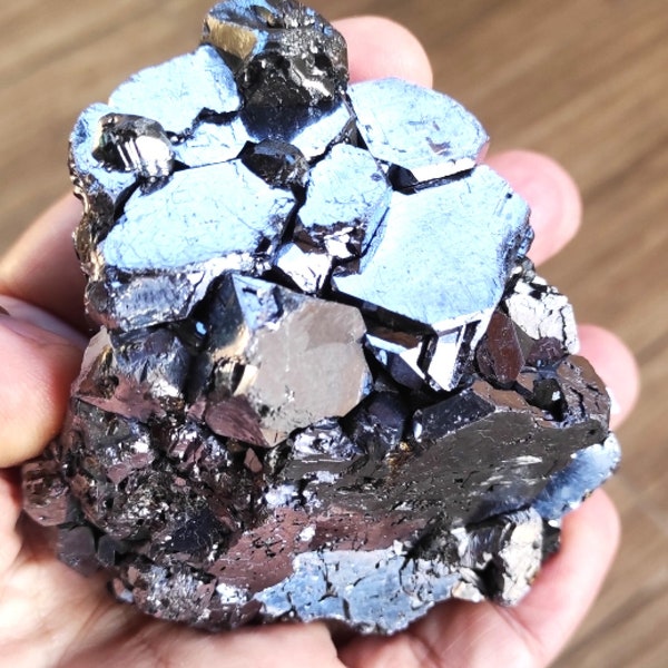 Amazing Mirror Galenite Scelet Crystals with Sphalerite!!!