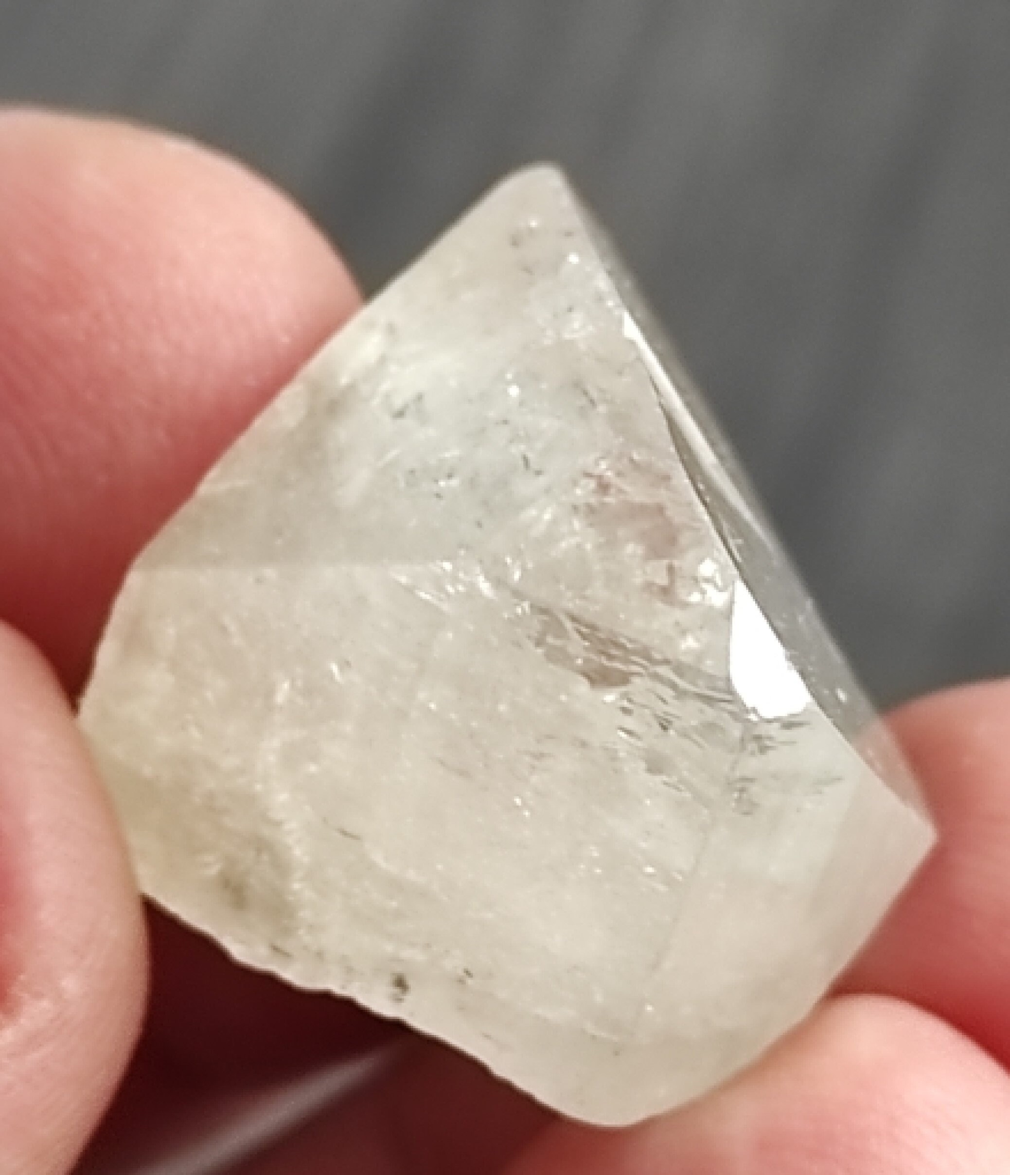 Amazing Topaz crystal with inclusions of black Cassiterite crystals !!