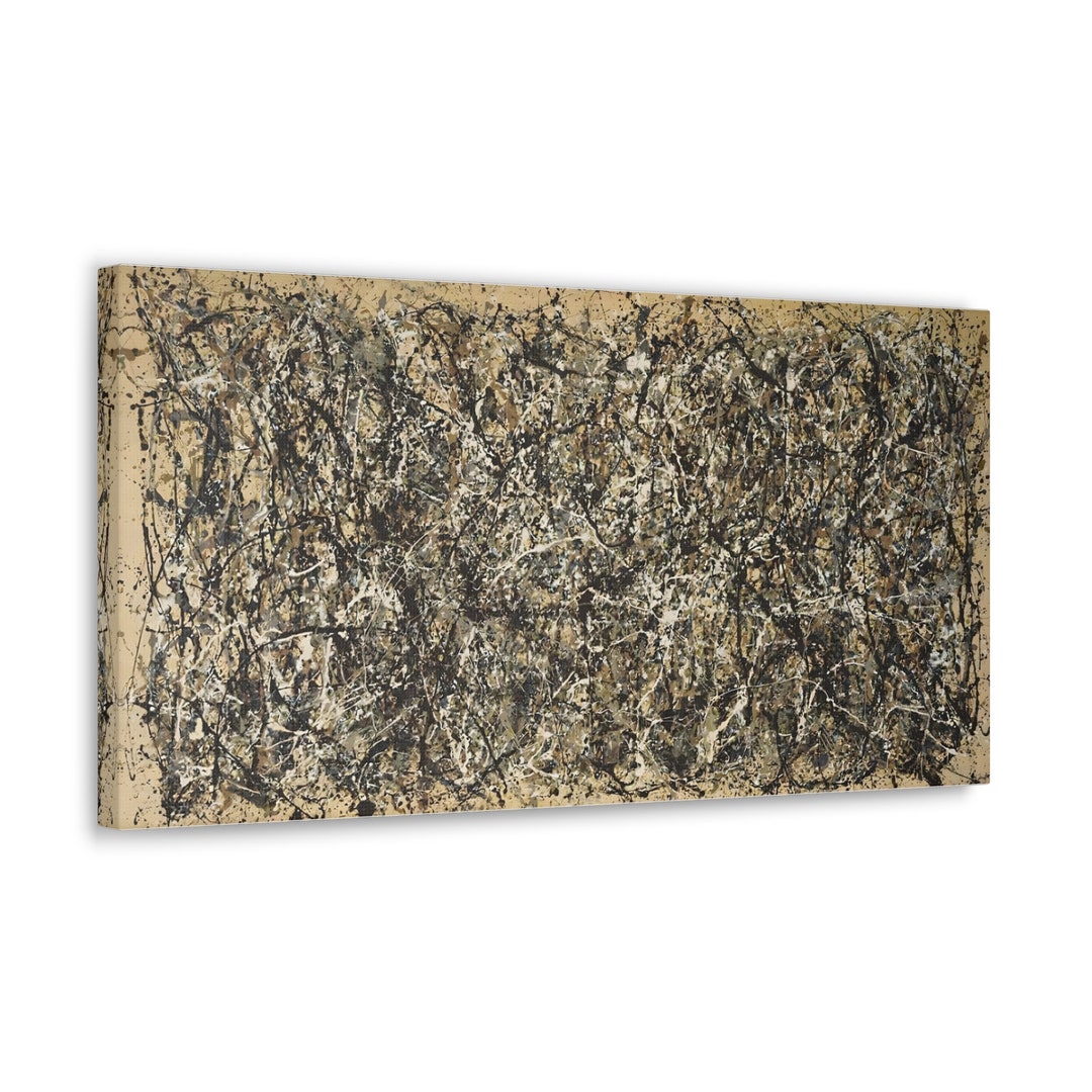 Jackson Pollock Autumn Rhythm Canvas Print an Abstract Expressionist ...