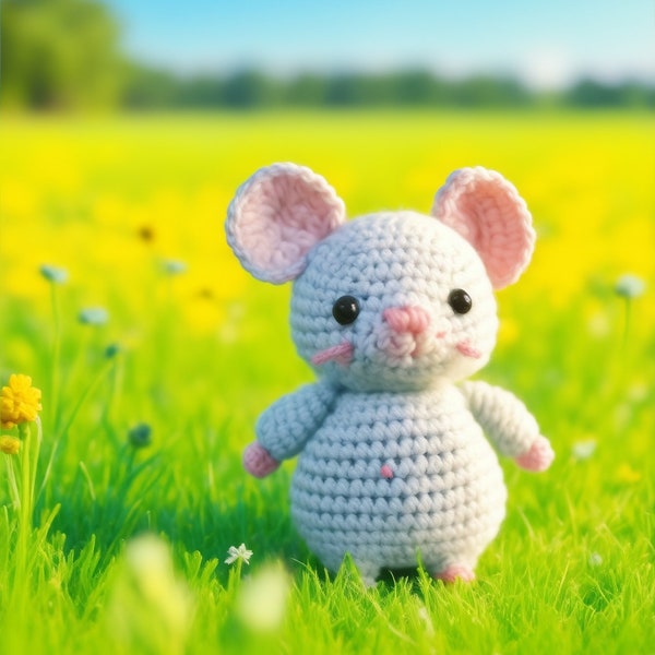 Cute Little Mouse Crochet Pattern