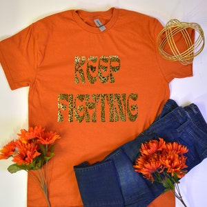 Rostfarbe &quot;Keep Fighting&quot;